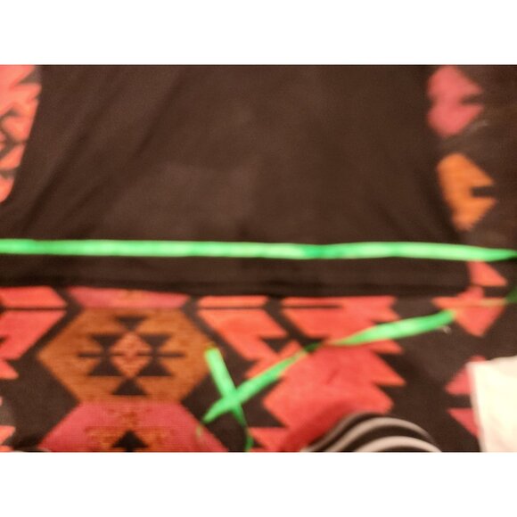 NEW Short-Sleeve Black V-Neck T-Shirt XXL Polyester Blend Stretchy Fabric - Picture 11 of 16